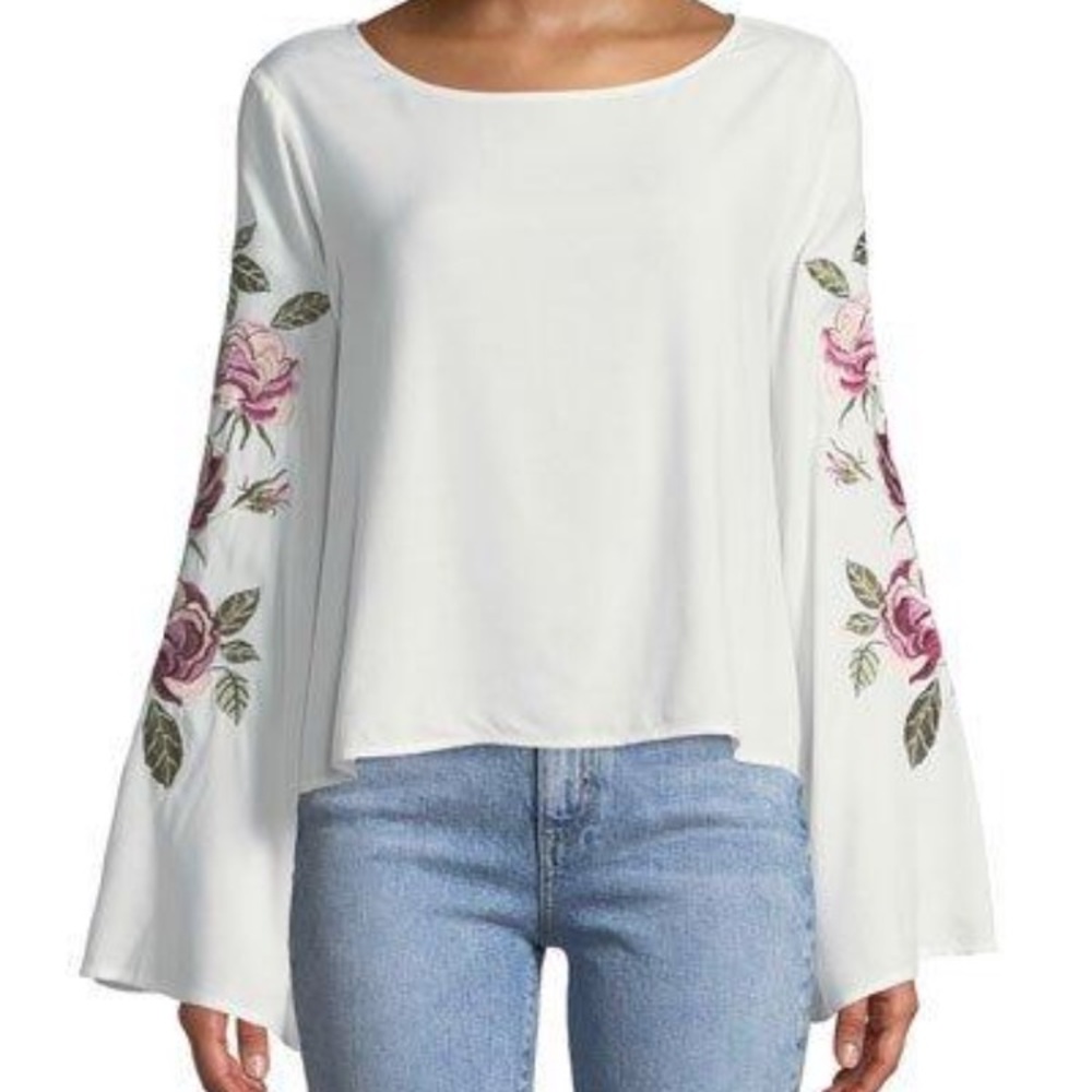 Cupcakes and cashmere aldona blouse